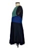 Fervour 100% Polyester Color Block Blue Cocktail Dress Size L - photo 5
