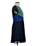 Fervour 100% Polyester Color Block Blue Cocktail Dress Size L - photo 4
