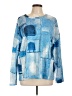 ChicMe Blue Long Sleeve T-Shirt Size L - photo 1