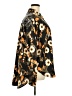 First Love 100% Polyester Animal Print Black Long Sleeve Blouse Size 2X (estimated) - photo 4