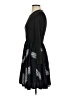 Shein 100% Polyester Graphic Black Casual Dress Size XS - photo 5