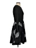 Shein 100% Polyester Graphic Black Casual Dress Size XS - photo 4