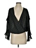 Max Studio 100% Polyester Black 3/4 Sleeve Blouse Size S - photo 1