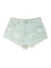Shein Blue Denim Shorts Size M - photo 1