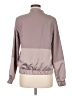 Missguided Color Block Purple Track Jacket Size 6 - photo 2
