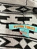 Flying Tomato 100% Polyester Aztec Or Tribal Print Black Cardigan Size M - photo 7