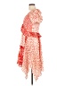 Self-Portrait 100% Polyester Hearts Red Cocktail Dress Size 6 - photo 5