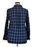 Gap Outlet Plaid Blue Long Sleeve Button-Down Shirt Size XL - photo 2