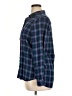 Gap Outlet Plaid Blue Long Sleeve Button-Down Shirt Size XL - photo 5