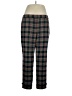 Talbots Plaid Green Casual Pants Size 14 - photo 1