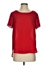 GNW 100% Polyester Red Short Sleeve Blouse Size S - photo 1