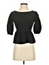Unbranded 100% Cotton Black 3/4 Sleeve Top Size XS - photo 1