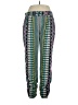 Charlotte Russe 100% Polyester Print Green Casual Pants Size XL - photo 1