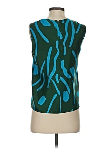 Diane von Furstenberg Sleeveless Silk Top (view 2)