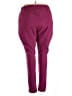 Roaman's Solid Purple Active Pants Size 30 (3X) - photo 2