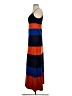 En Focus Studio Color Block Blue Orange Casual Dress Size 4 - photo 5