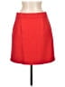 Ann Taylor LOFT Tweed Red Casual Skirt Size M - photo 2