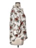 Unbranded Floral Ivory 3/4 Sleeve Blouse Size XL (estimated) - photo 4