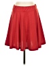 Unbranded Solid Red Casual Skirt Size S (estimated) - photo 1