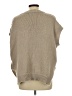 Shein 100% Polyester Tan Sweater Vest Size L - photo 2