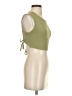 Zara Green Sleeveless Top Size S - photo 4