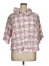 Old Navy Pink 3/4 Sleeve Button-Down Shirt Size XXL - photo 1