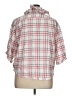 Old Navy Pink 3/4 Sleeve Button-Down Shirt Size XXL - photo 2