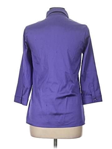 Leggiadro 3/4 Sleeve Button-Down Shirt (view 2)