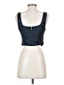 TEN By Babaton Blue Sleeveless Top Size S - photo 2