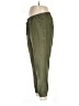 Point Sur Solid Green Linen Pants Size 10 - photo 5