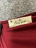 Assorted Brands Burgundy Cocktail Dress Size 4X - photo 7