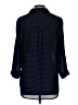 Fortune + Ivy 100% Polyester Polka Dots Blue 3/4 Sleeve Blouse Size L - photo 2