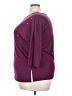 Unbranded Stars Purple 3/4 Sleeve Top Size XXL (estimated) - photo 5