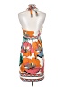 BCBGMAXAZRIA Tropical Orange Casual Dress Size XS - photo 2
