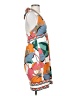 BCBGMAXAZRIA Tropical Orange Casual Dress Size XS - photo 4