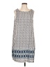 Shein 100% Polyester Graphic Gray Casual Dress Size 12 - photo 1