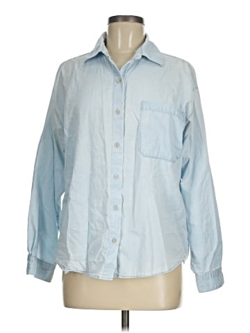 I Love H81 Long Sleeve Button-Down Shirt (view 1)