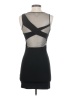 Silence and Noise Solid Black Cocktail Dress Size S - photo 2