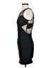 Silence and Noise Solid Black Cocktail Dress Size S - photo 5