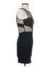 Silence and Noise Solid Black Cocktail Dress Size S - photo 4