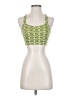 Millau 100% Cotton Green Sleeveless Top Size XS - photo 1