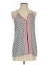 Ann Taylor LOFT Outlet 100% Polyester Gray Sleeveless Blouse Size S - photo 1