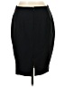 Express Solid Black Formal Skirt Size 10 - photo 2