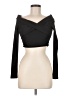 Shein Black Long Sleeve Top Size M - photo 1