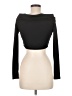 Shein Black Long Sleeve Top Size M - photo 2