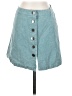 Entro 100% Cotton Teal Denim Skirt Size S - photo 1