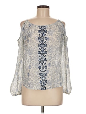 Jolt 3/4 Sleeve Blouse (view 1)