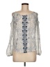 Jolt Blue 3/4 Sleeve Blouse Size M - photo 1