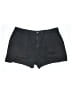 Universal Thread 100% Cotton Solid Black Shorts Size 17 - photo 1