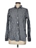 J.Crew Checkered-gingham Blue Long Sleeve Button-Down Shirt Size 6 - photo 1
